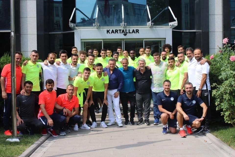 Çaykur Rizespor takımıyla Ankara'da yemek