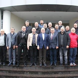 Çaykur Rizespor tesislerinde yönetim kurulu toplantısı